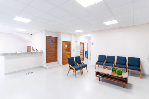 Pexels stock photograph of a modern reception area